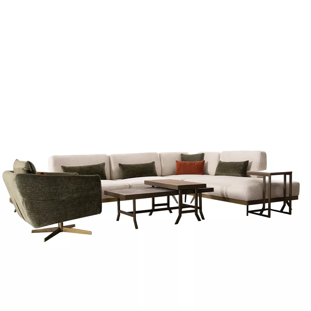 Platform Corner Sofa